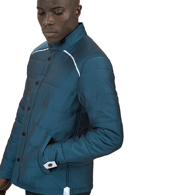 Vista lateral de Recycled Biker Jacket de Ulterior